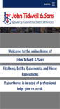 Mobile Screenshot of johntidwellandsons.com